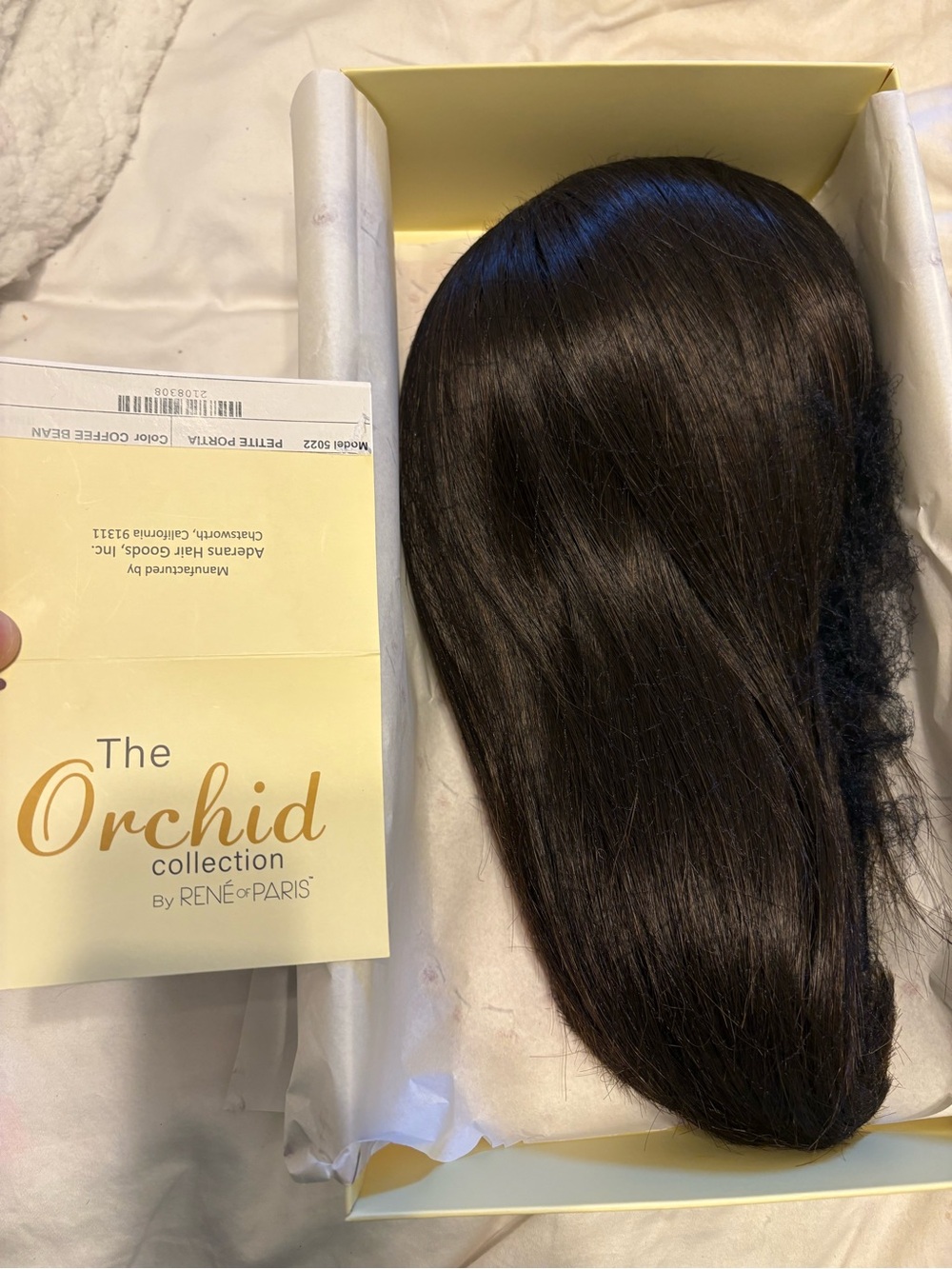 Petite Portia Wig by Rene of Paris in Coffee Bean